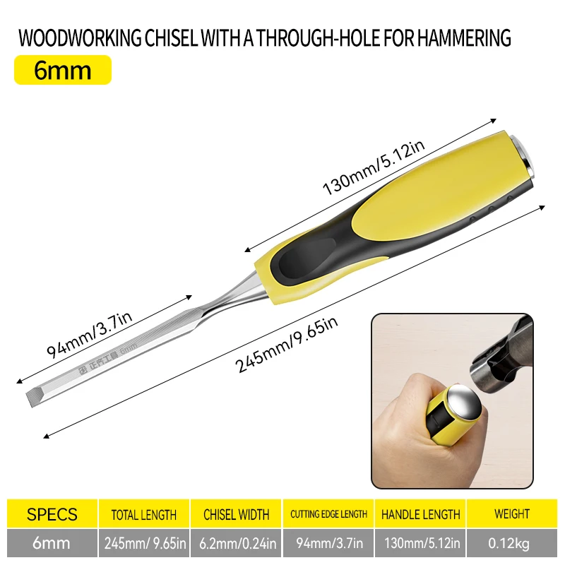 סט חריטת עץ מקצועי 6-38 מילימטר פלדה לעבודות עץ, חריצים שטוחים לעבודות עץ ביתיות, סכיני חריטה ארגונומיים לעץ