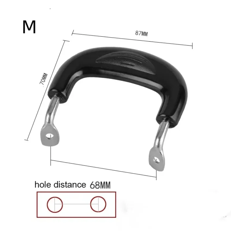 Two-hole Metal Pressure Pan Cookware Steamer Sauce Cooker Pot Short Handle Side Handles Replacement Kit 2pcs/lot