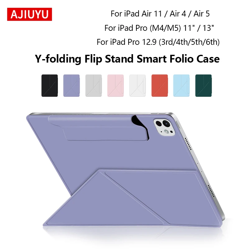 Premium Magnetic Protective Tablet Case with Y-Fold Design