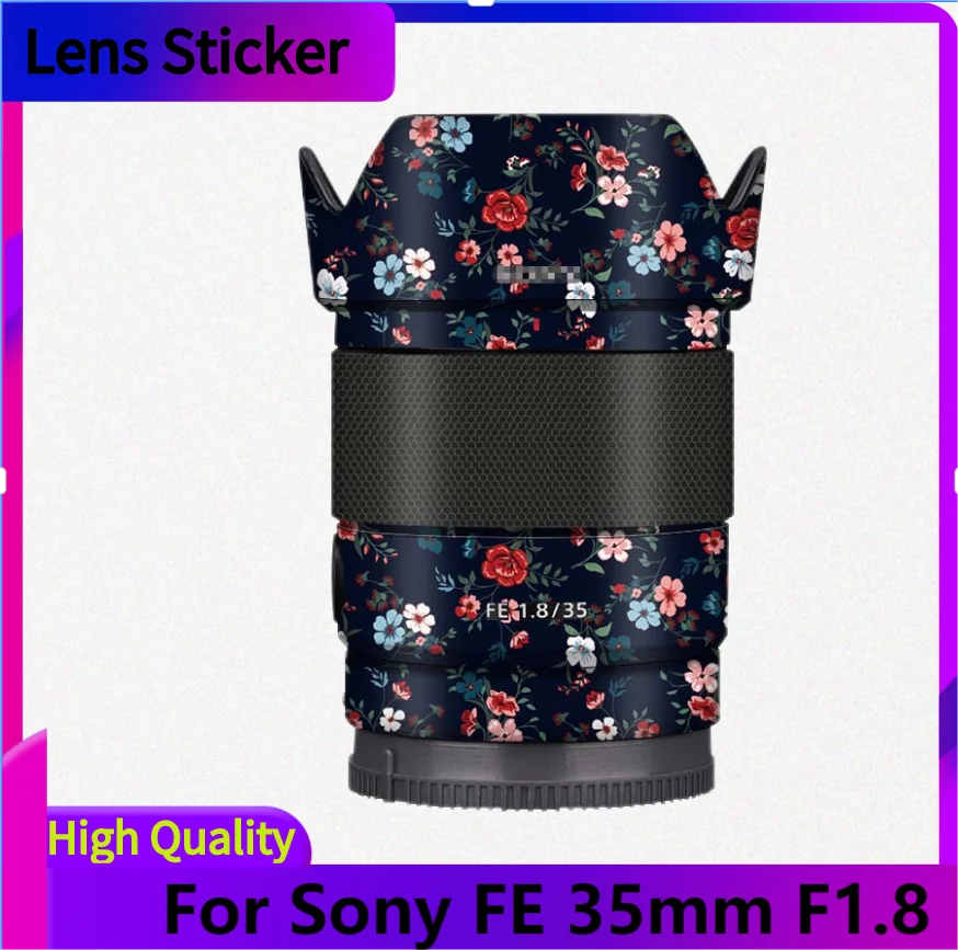 

For Sony FE 35mm F1.8 Camera Lens Sticker Vinyl Wrap Anti-Scratch Film Coat FE 35 1.8 F/1.8 351.8 SEL35F18F