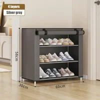 Shoe Cabinet Furniture Shoe Rack Space Saving Container for Shoes Living Room Cabinets Storage Cube Furniture Hall With Bank 2