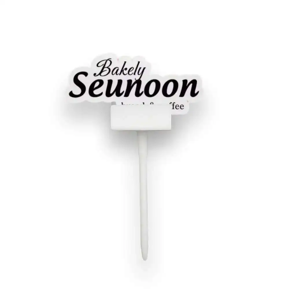 Pin Tag Holder Price Clamp Sign Clip Spike With Spear For Sea Food Ice Stick In