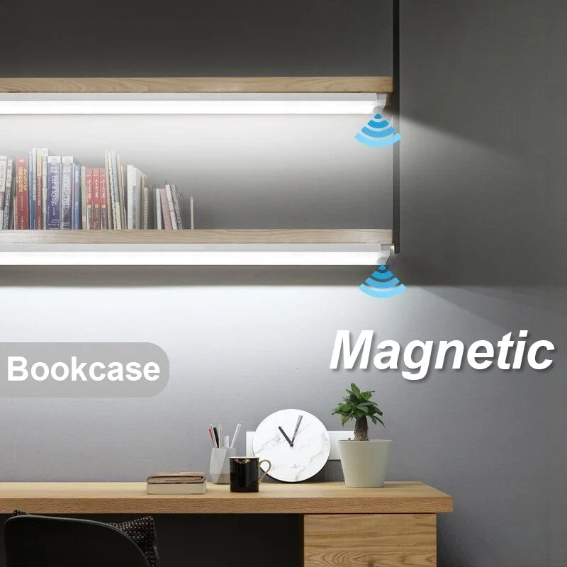 Description Picture 4 of itemUnder Cabinet Lights USB Rechargeable Kitchen Cupboard Night Light Under Counter Closet Lighting Motion Detector Night Light