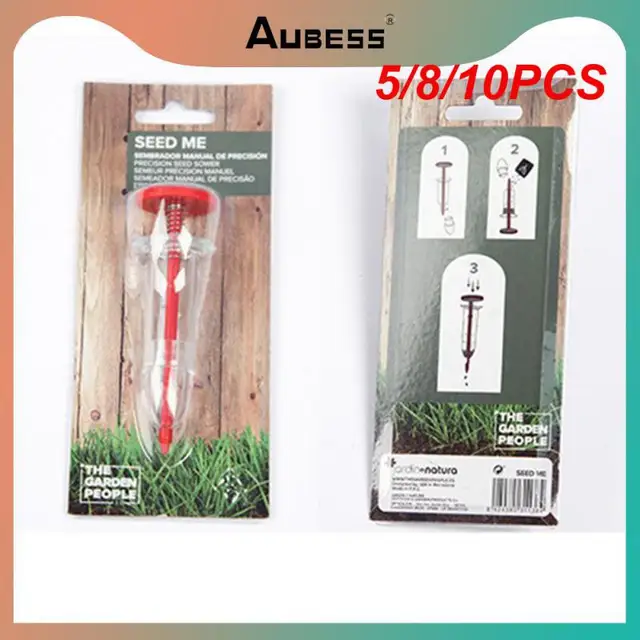 5/8/10Db Műanyag Vetőmag Tálca Biztonságos Hatékonyan Mager Egészséges Egyszerű Ültetési Eszközök Átlátszó Kézi Ültetvényes Kiegészítők