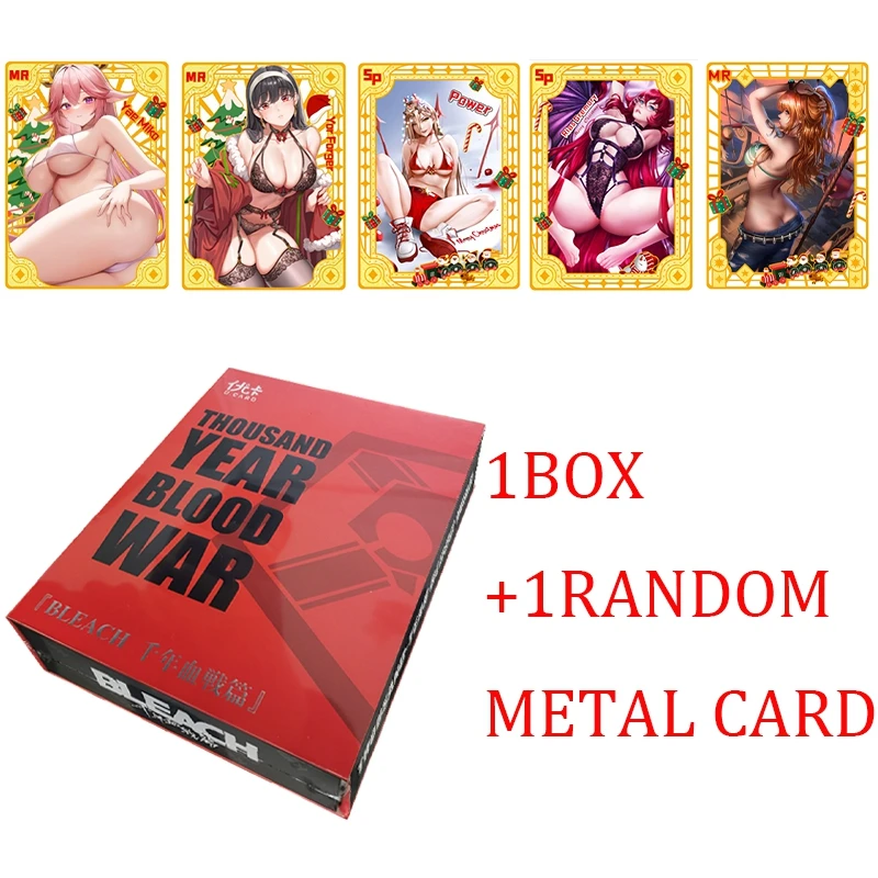 

U.CARD Bleach: Thousand-Year Blood War Collection With Metal Card Booster Box Board Game Toys For Children Birthday Gift