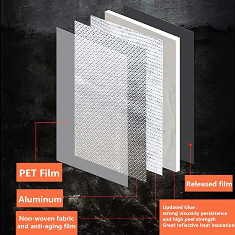 Butyl Waterproof Tape Roof Leakproof Tubos de