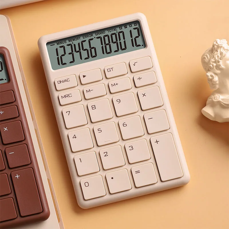 Financial Accounting Student Calculator Simple Portable Multifunctional Office School Desktop Stationery foldable scientific calculators,electronic calculator,scientific calculator,solar calculator,basic calculator,mini calculator,math learning tools