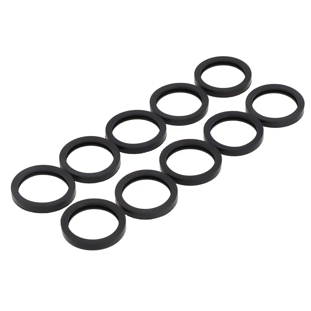 

Washer 10pcs For Gas Can Spout For Gasket Seals Flexible and Durable Rubber Material for Leak proof Performance