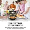 The Original Piezano Pizza Oven by Granitestone - Countertop 800°F Brick Oven Pizza - Make Crispy Crust Pizzeria Pizza at Home 6