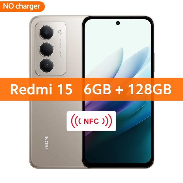 Global Version Redmi 15 Smartphone 6.9