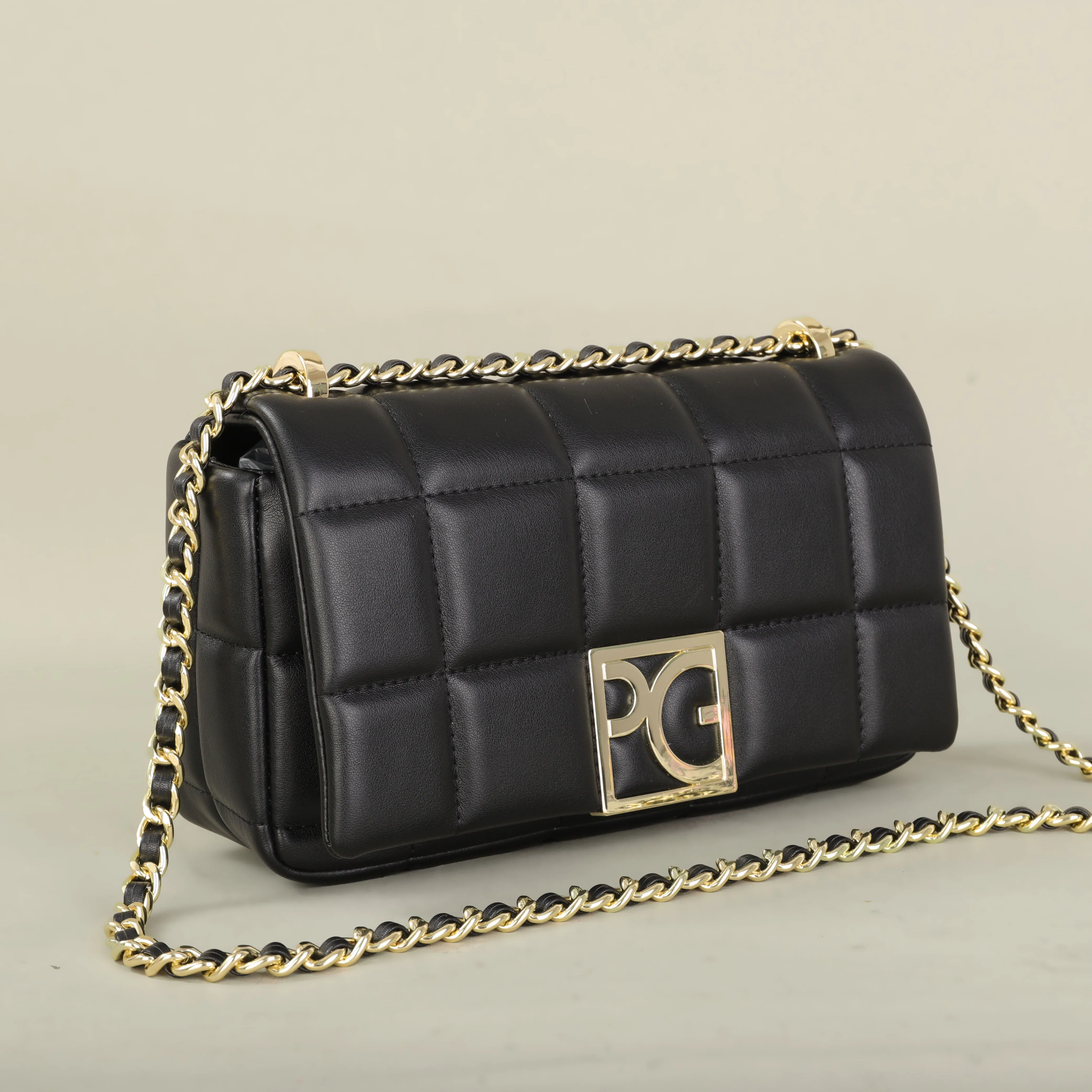 حقيبة كروس عصرية من PG للنساء، حقيبة كلاسيكية محمو...