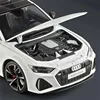 1/18 Audi RS6 Avant Station Wagon Alloy Car Model Diecasts Metal Sports Vehicles Car Model Simulation Sound Light Kids Toys Gift 6