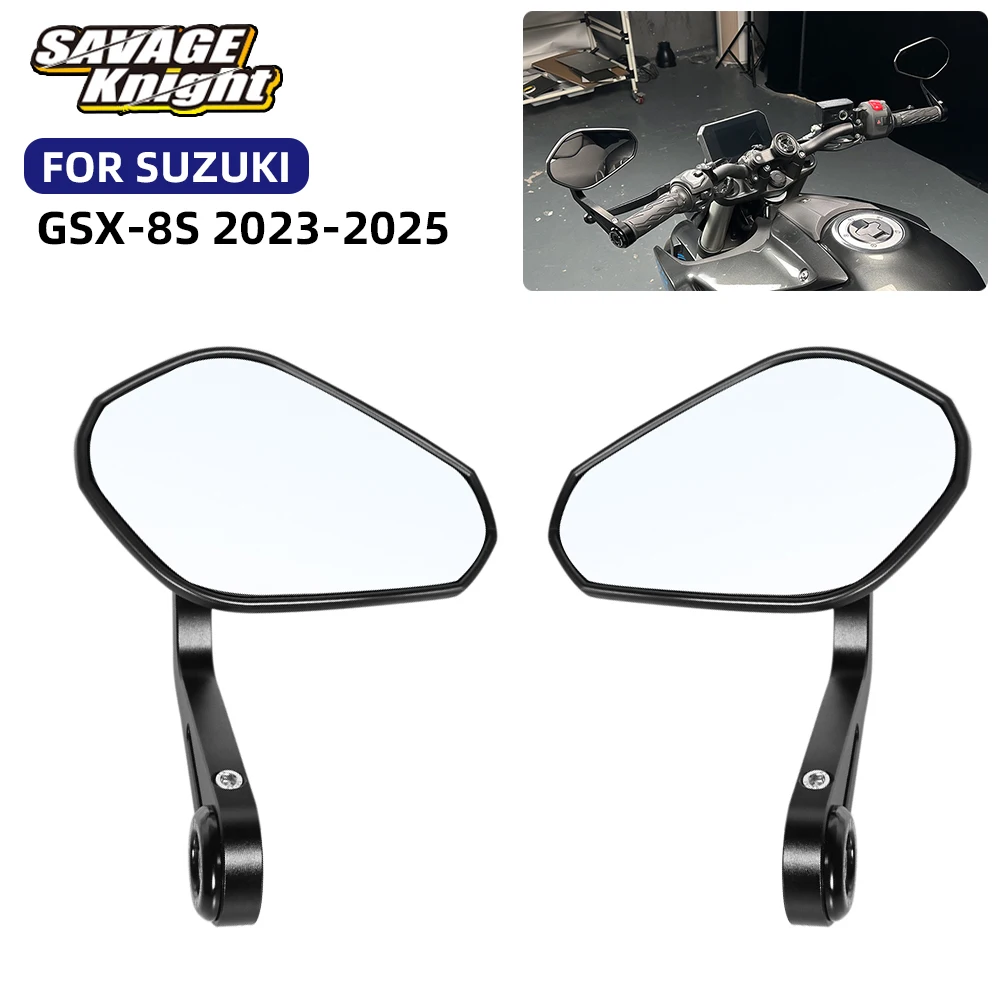 Paramani GSX-8S 2023 2024 Protezioni Paramani Moto Per Suzuki GSX-8S (2023-2024) - Antivento, Plastica Resistente Ai Raggi UV Parabrezza Paramani