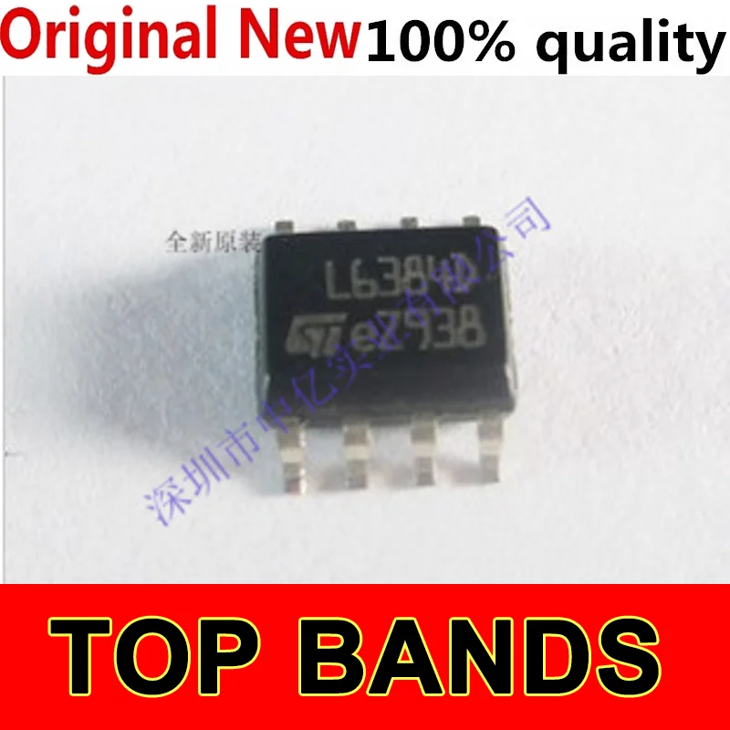 

Чипсет L6384 L6384D SOP-8 IC, 10 шт., новый оригинальный