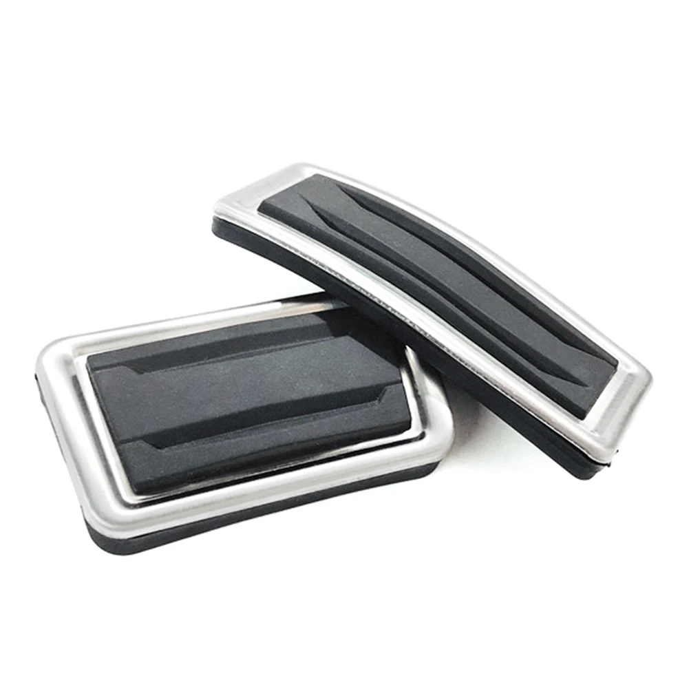 Stainless Steel Car Brake Gas Pedals Cover For Cadillac XT4 XT5 XT6 For Chevy Traverse