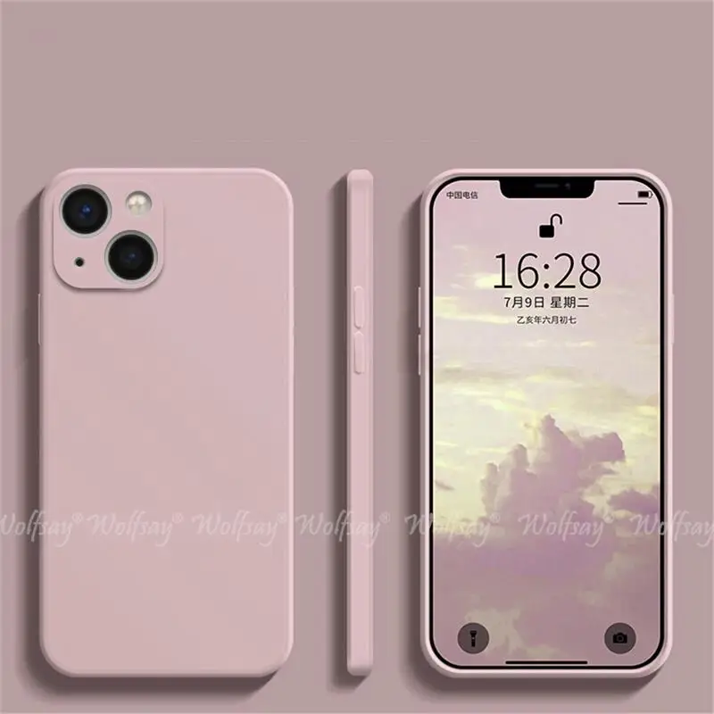 Sleek Silicone TPU Rubber Protector Phone Case