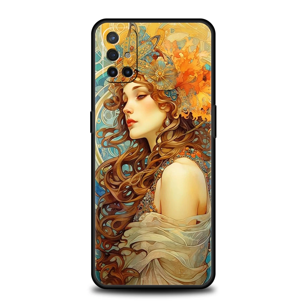 Alphonse Mucha Art Poster Soft TPU Phone Case Cover