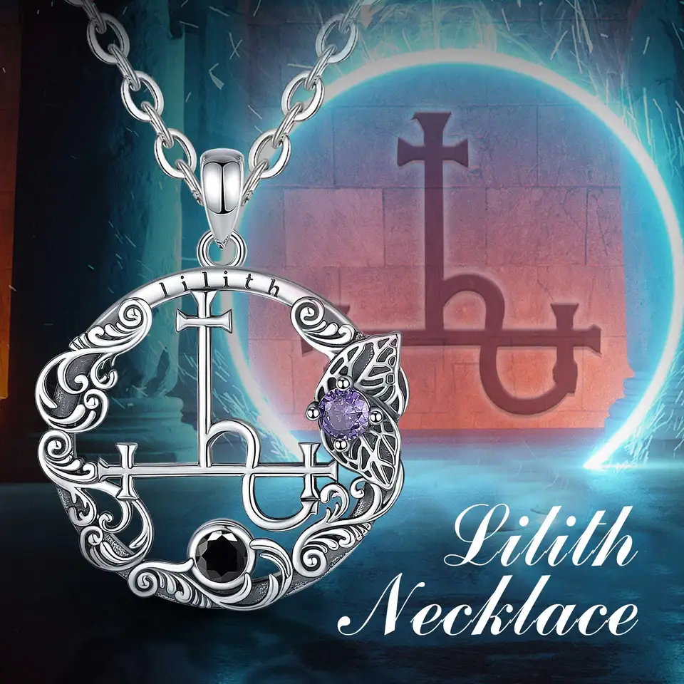 Sigilo De Lilith Anel Anel Sigilo De Lilith Unissex E Ajustável