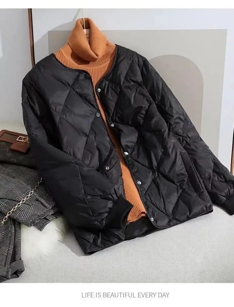 New Autumn Winter Jacket Parkas Warm Quilted Lightweight Women Coat Cotton Padded Jacket Cheap Wholesale Women's Clothing