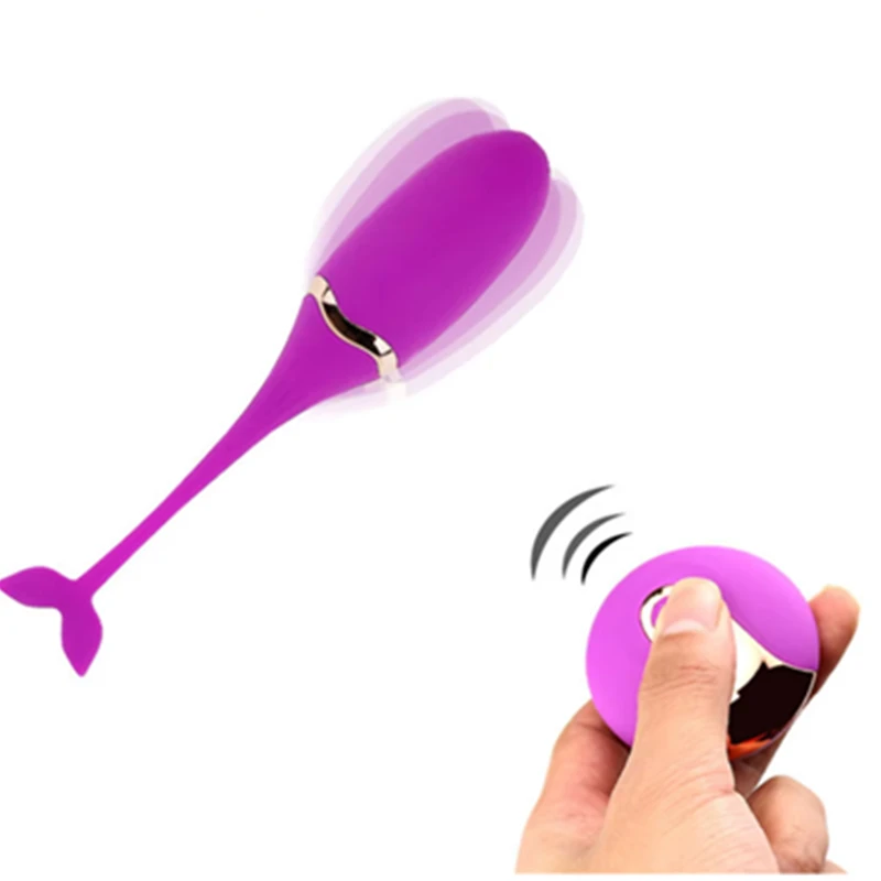 Wearable Whale Vibrator G-Spot Clitoris Massager USB Recharge Wireless Bouncing female masturbator Vibrating Panties Jump Egg