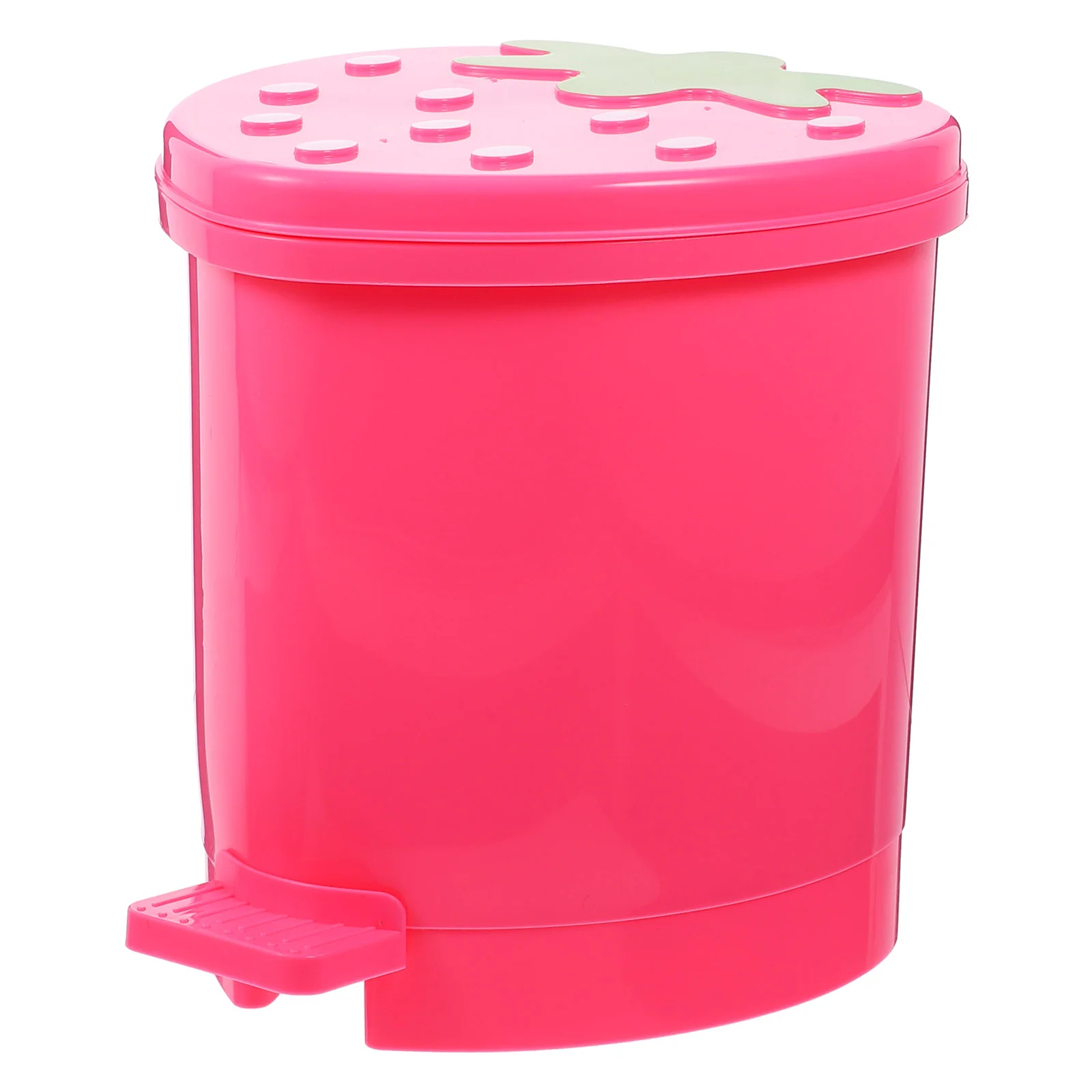 

Car Garbage Can Desktop Trash with Lid Small Recycling Bin for Table Swing Plastic Office Waste Basket Mini
