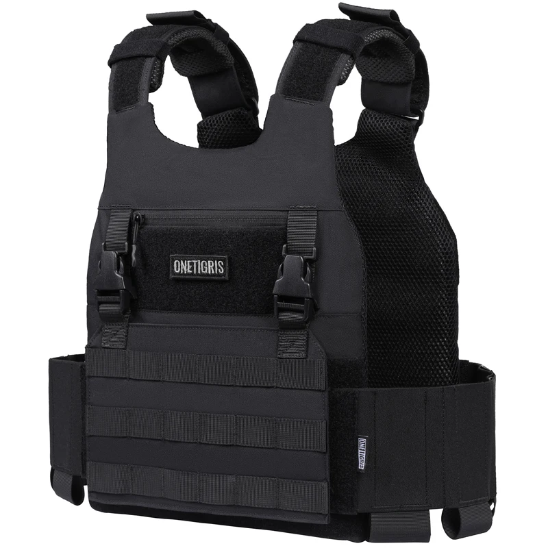 onetigris-low-profile-tactical-vest-molle-tactical-plate-carrier-hunting-vest-v-design-comfort-lightweight-hunting-vest-black