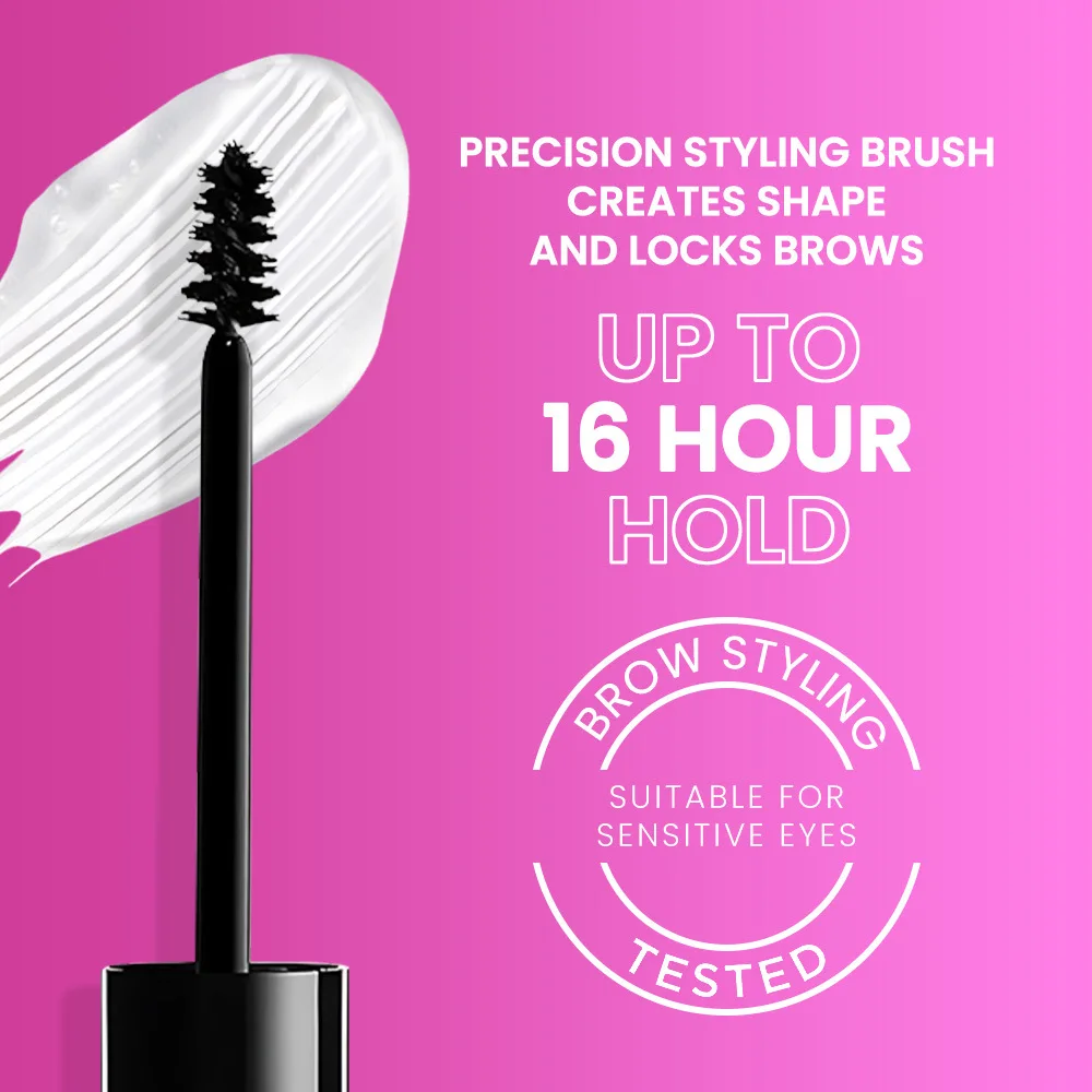 Gel de estilo de sobrancelha transparente, à prova d'água, 3d, secagem rápida, maquiagem, escultura de sobrancelha natural, configuração de sobrancelha selvagem, cosméticos de cera 4