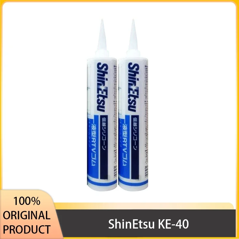 

ShinEtsu KE 40 RTV Non-flowing Paste Electronic Neutral Sealant KE-40 Flame Retardant Glass Silicone Japan Original Product