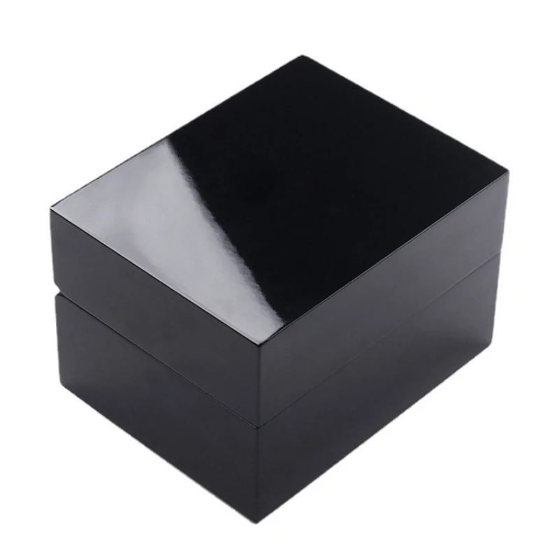 Luxury Crafted Watch Box with PU Leather Interior and Elegant Wooden Finish