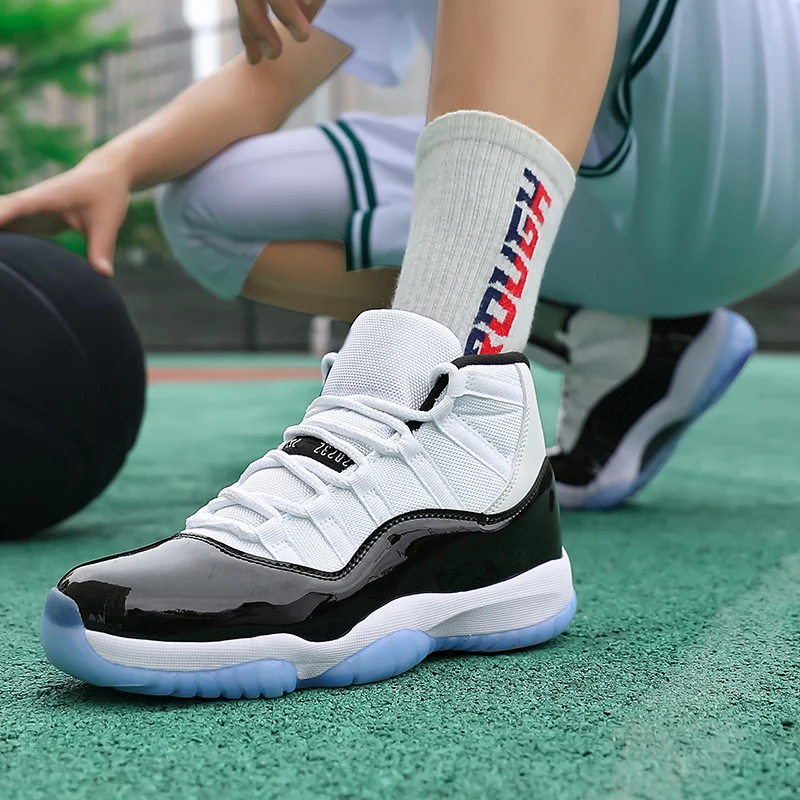 New Mesh Breathable Basketball Men's Shoes Joe Women's Shoes Starry Slam Dunk Non-slip and wear-resistant sneakers