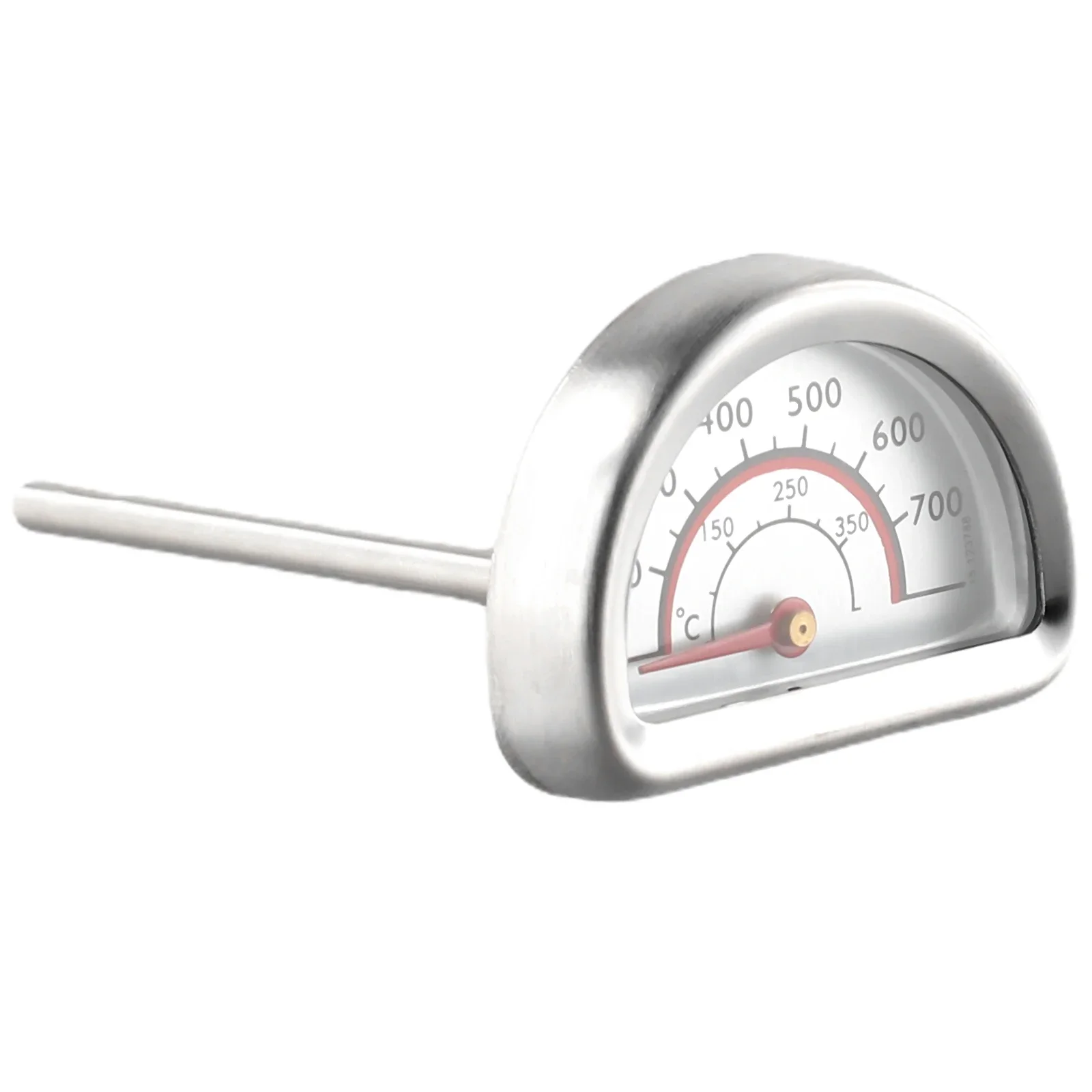 Thermometer For Charbroil Grill Semicircle Indoor Heat Indicator Camping BBQ Replacement Stainless Steel Grill New Hot