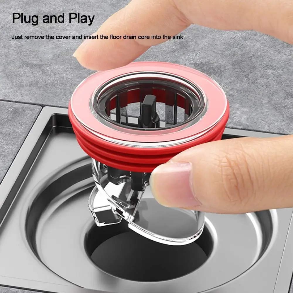 Description Picture 2 of itemAnti Odor Bathroom Floor Drain Core Insect Prevention large outfall Basin Drain Filter Colander Seal Stopper Bathroom Kitchen