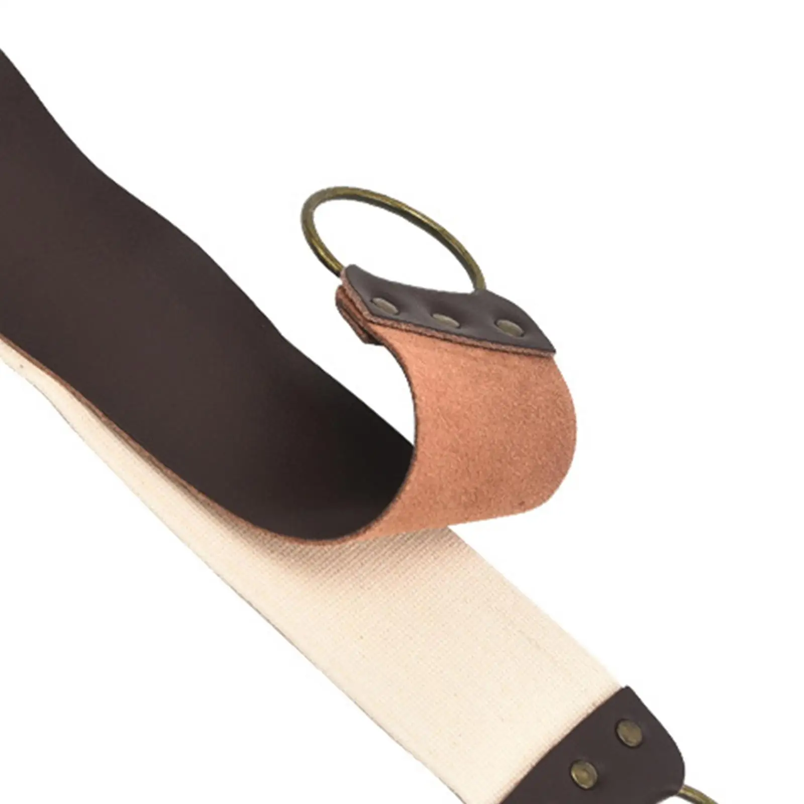 High-Quality Leather Strop Belt for Effortless Blade Sharpening - Professional Shaving Essential