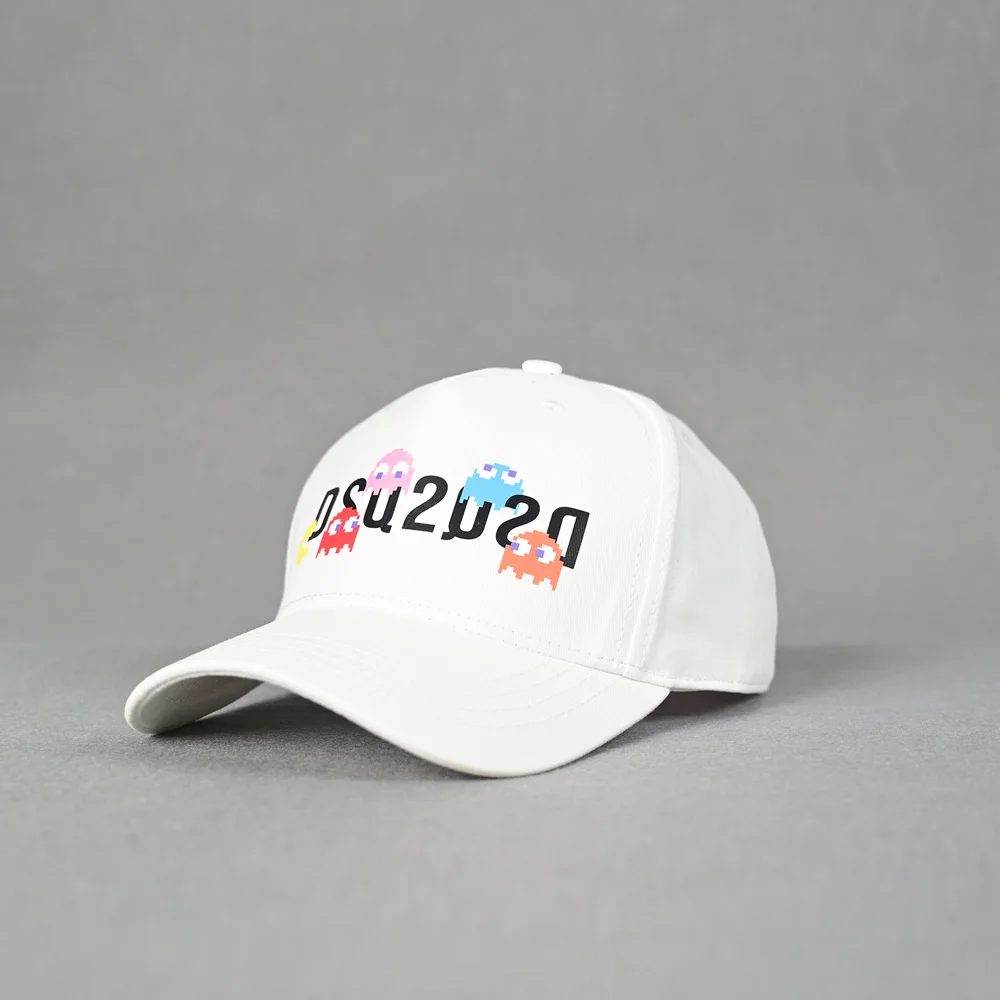 

DSQ2 Trendy Letter Printing Baseball Hat Men's and Women's Large Headband Hardtop Fashion Versatile Youth Duck Tongue Hat