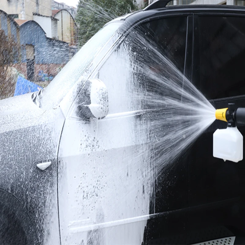 JUNGLEFLASH Car Wash Snow Foam Lance Foam Sprayer For Karcher Nilfisk Bosch  LAVOR Car Pressure Washers Soap Foam Generator - AliExpress