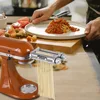 Pasta Maker for Kitchenaid Attachments，3 in 1 Stainless Steel Pasta Attachment for Kitchenaid Stand Mixer, Included Pasta Roller 5