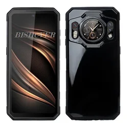 Enhanced Phone Case with Back Ring Holder and Bracket, TPU Soft Silicone Cover for Oukitel WP21 Ultra (Black TPU Case)