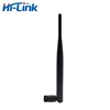 Free Shipping 2 PCS Lot High Gain  6DB 2.4Ghz RP-SMA Connector Black WIFI Antenna 2