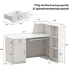 Kerrogee L-Shape Laminate Reception Desk Computer Desk 2