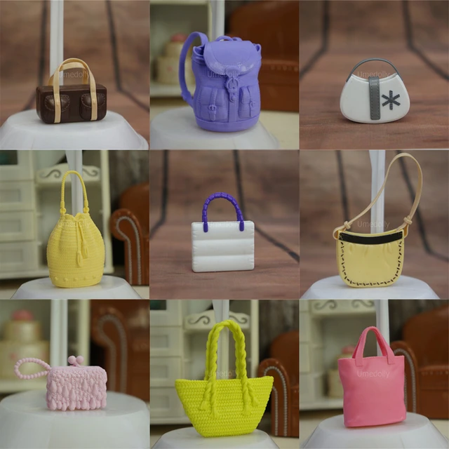Doll bag / mini shoulder bag handbag DIY for Dollhouse / doll accessories  for 30cm BJD xinyi ST blythe Fr2 barbie doll / Xmas - AliExpress