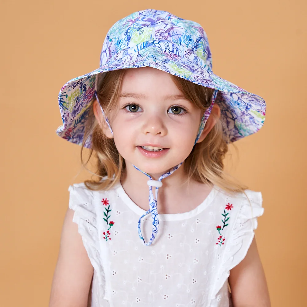 Lindos sombreros de cubo para niños, nueva gorra de dibujos animados de primavera, sombrilla para niñas, sombrero de playa, sombrero de verano al aire libre para bebés, gorros de pesca para_voghion.com