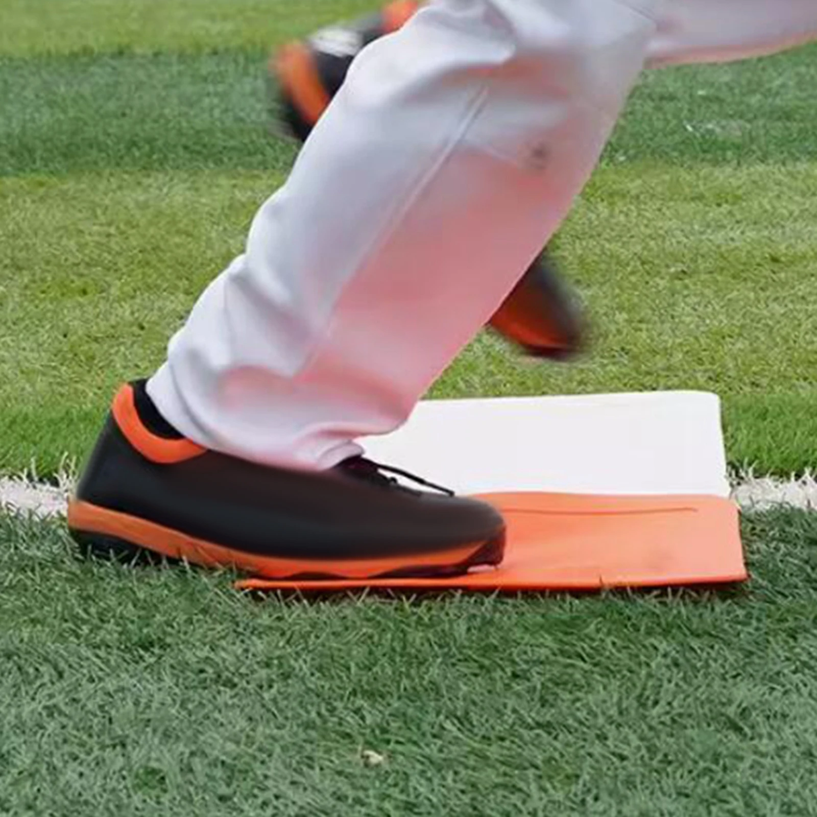 Throw Down Rubber Base Set Exercise Home Plate Baseball Softball Base Set Practice Training Equipment for Kickball Backyard Game