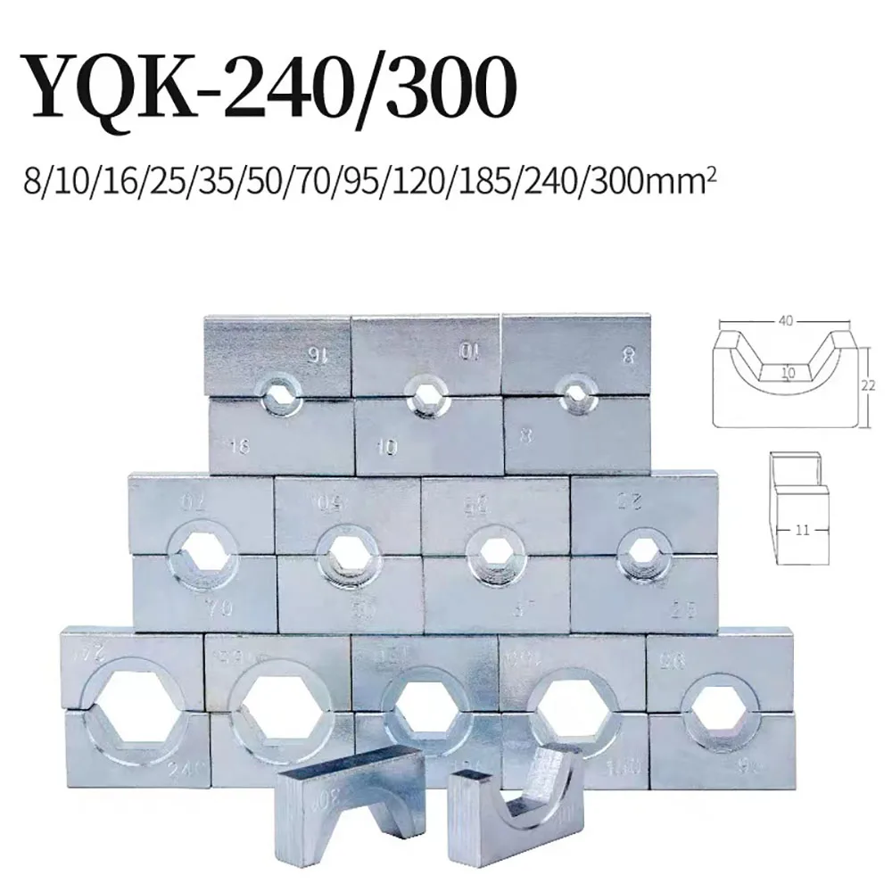 

Manual hydraulic crimping pliers YQK-120 hydraulic pliers 6-120mm hexagonal mold a pair of optional modules