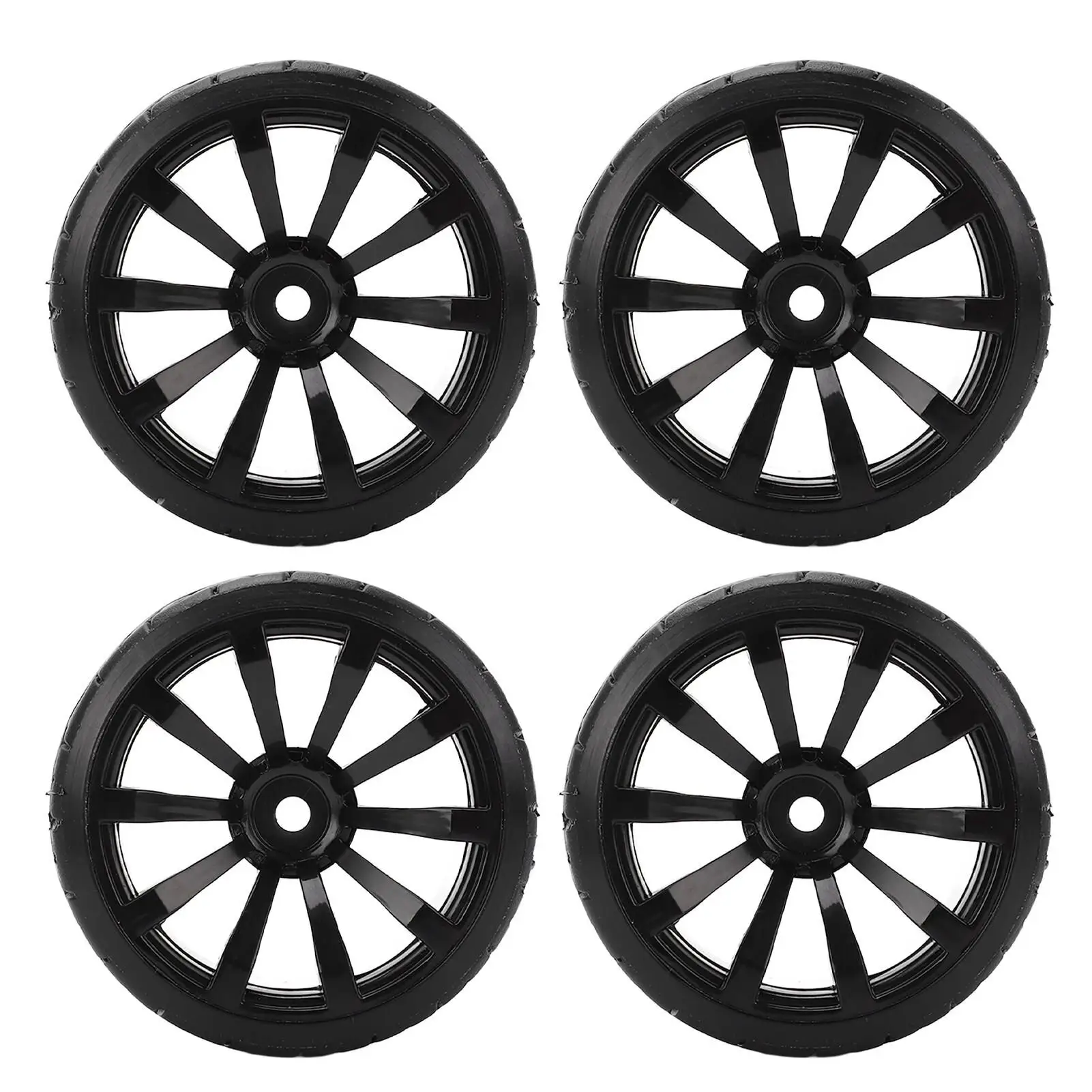 RC Drift Car Tires for 1 for 1 0 Scale Racing-High Performance Hard Tires Set