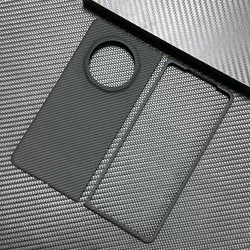 Premium Aramid Carbon Fiber Ultra-Thin Matte Phone Case - Bulletproof Protection for Magic V3 (600D Black)