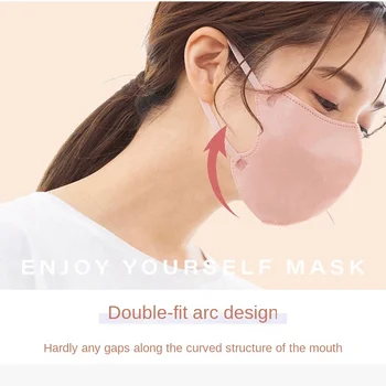 10 قطعة 4 طبقة مكافحة الغبار قناع غير قابل لإعادة الاستخدام تنفس اليابانية الدراجات قناع الوجه واقية مكافحة السحب ماكياج واقي الوجه 5
