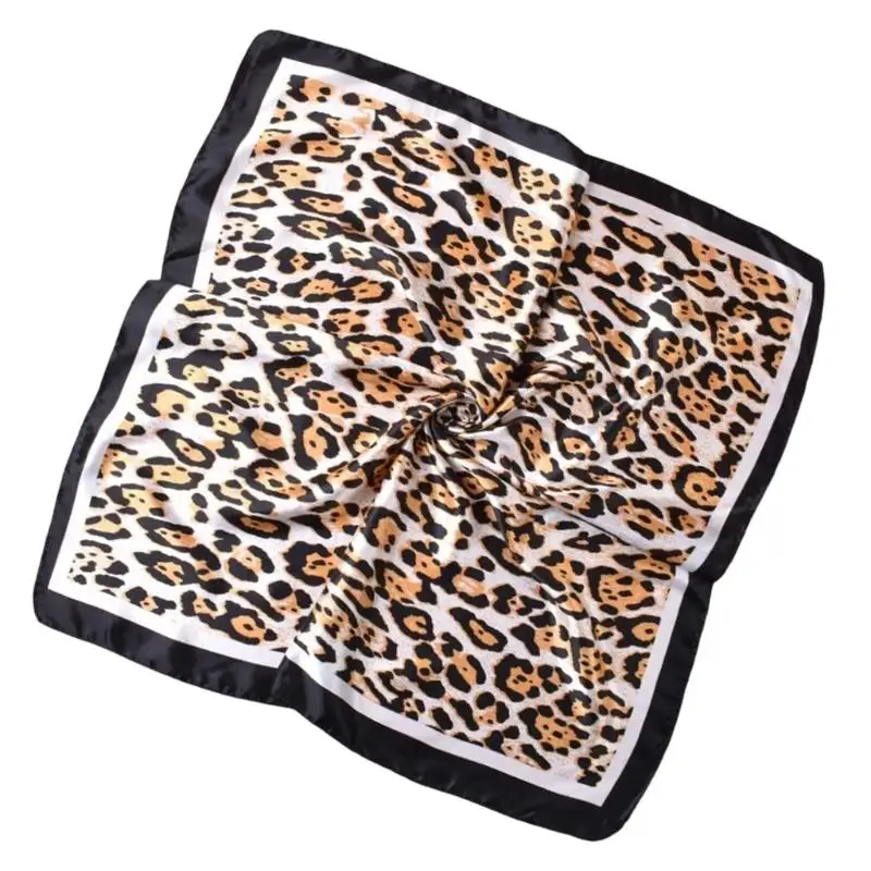A52E Modischer Schal mit Animal-Print, weicher Kleidungszubehör, 4 Farben zur Auswahl – Detail 10
