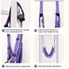Yoga Stretch Strap Aerial Pilates Fitness Training Band Women Hammock Stretch Trainer with Door Anchor Gym Belt for Home Gym Use 5