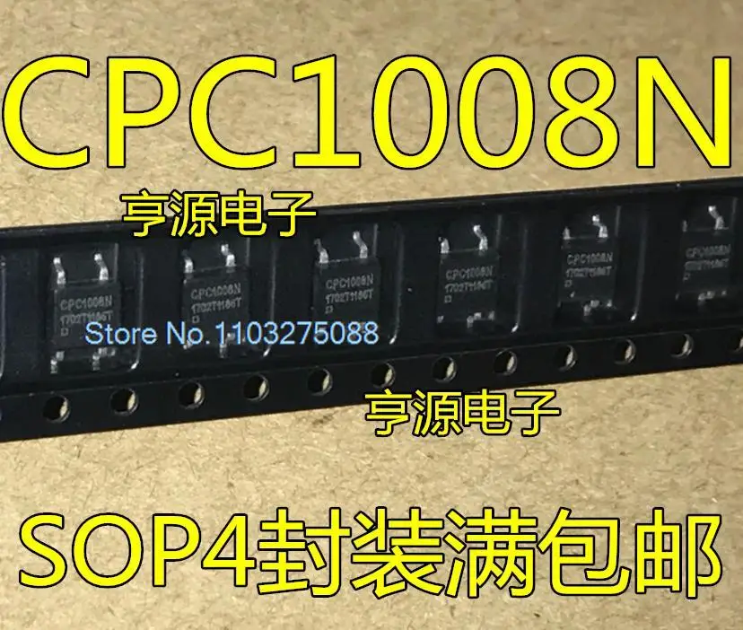 

(10PCS/LOT) CPC1008 CPC1008N SOP-4 New Original Stock Power chip