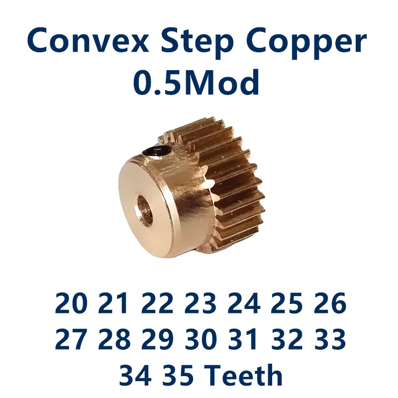 convexo pc passo cobre dentes modulo da engrenagem precisao pinhao cobre 01